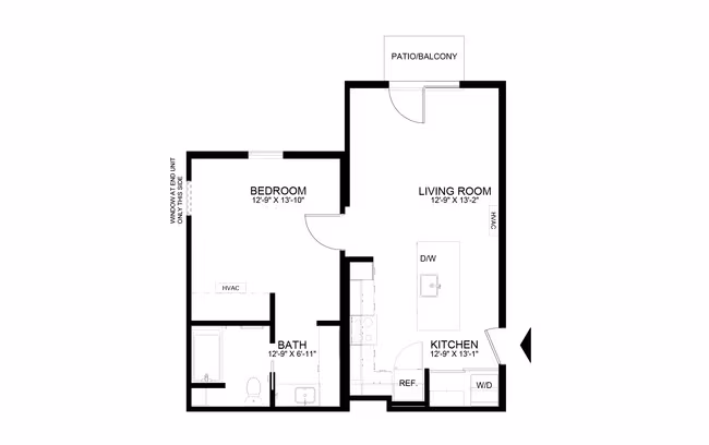 Unit 1205 2207 floor plan